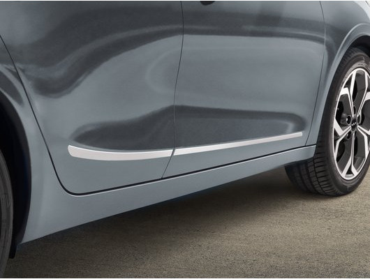 J7271ADE00ST Ozdobné lišty dverí KIA Ceed, KIA XCeed, chrómové