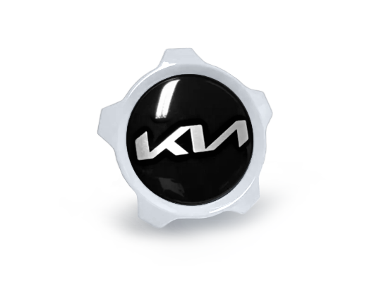 52960Q5SS0 Krytka kolesa s novým logom, strieborná