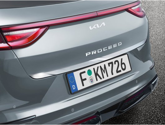 J7491ADE20ST Lišta kufrových dverí KIA ProCeed, chrómovaná