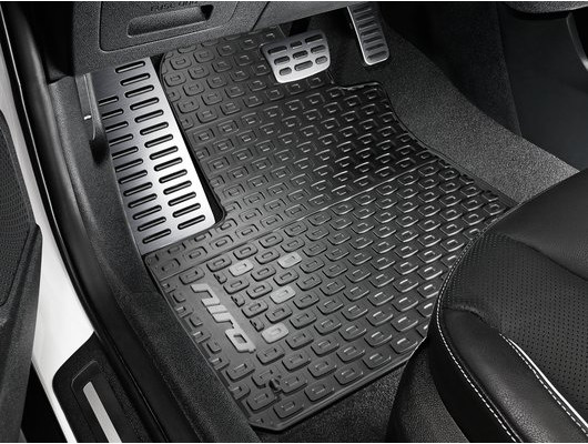 Q4131ADE00 Gumené rohože so sivým logom, KIA e-Niro