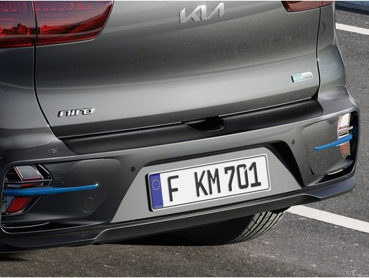 Q4272ADE00BL Ochranná fólia zadného nárazníka KIA e-Niro, čierna