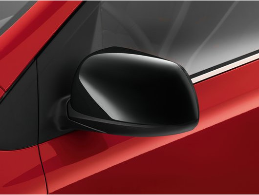 G6431ADE00BL Kryty spätných zrkadiel KIA Picanto, klavírna čierna