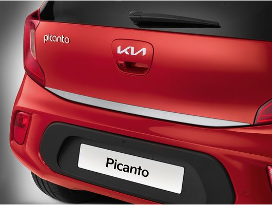 G6491ADE00SL Lišta piatych dverí KIA Picanto (JA), strieborná
