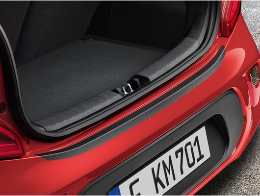 G6272ADE00BL Ochranná fólia zadného nárazníka KIA Picanto (JA), čierna
