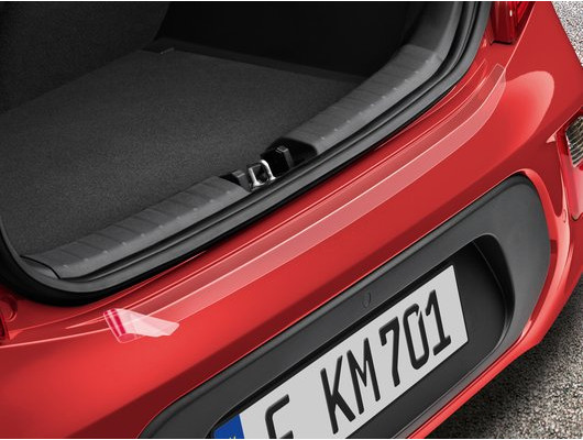 G6272ADE00TR Ochranná fólia zadného nárazníka KIA Picanto (JA), priehľadná