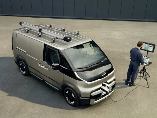 SW210ADE03ALS Strešné nosiče Kia PV5 (sada 3ks)