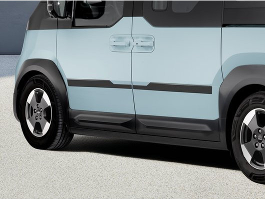 SW271ADE00GR Bočné lišty, metalická šedá, KIA PV5