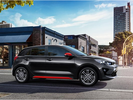 H8300ADE00RD Exteriérová stylingová súprava, červená, KIA Rio (YB)