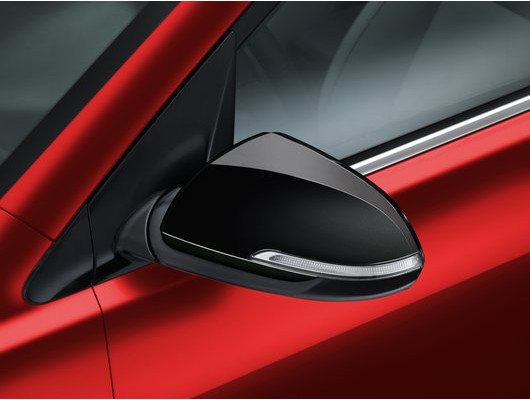 H8431ADE00BL Kryty spätných zrkadiel KIA Rio, KIA Stonic, klavírna čierna
