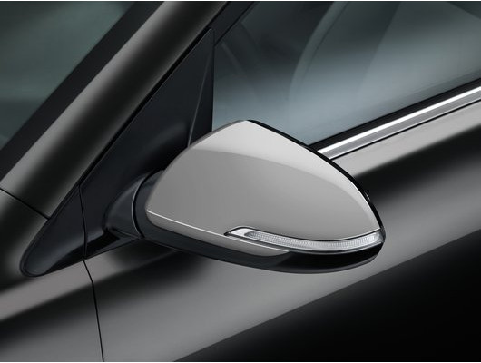 H8431ADE00SL Kryty spätných zrkadiel KIA Rio, KIA Stonic, strieborné