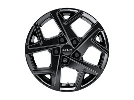 16" ALU disk, Banpo, Glossy Black, Kia Seltos