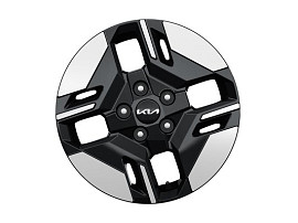 16" ALU disk, type-A, Bicolour, Kia Seltos
