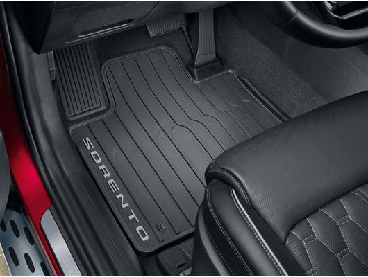 P2131ADE00 Gumené rohože, so sivým logom, KIA Sorento (MQ4)