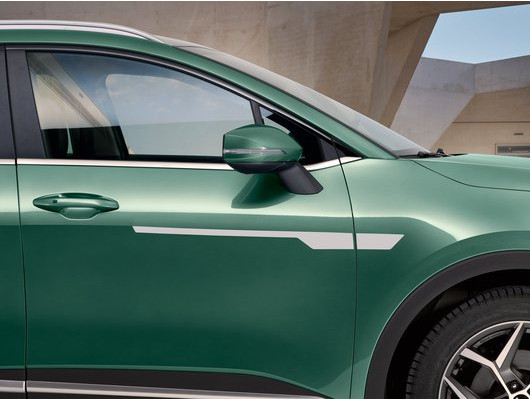 R2200ADE10WH Bočné nálepky, biele, KIA Sportage NQ5
