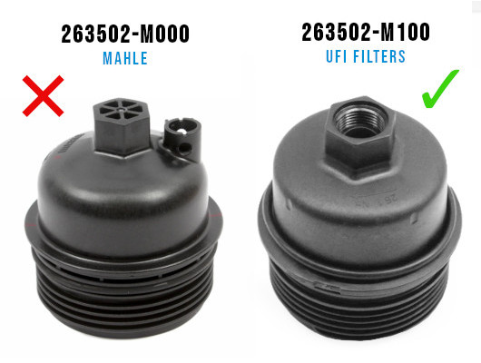 Olejový filter 1.6 T-GDi (UFI)